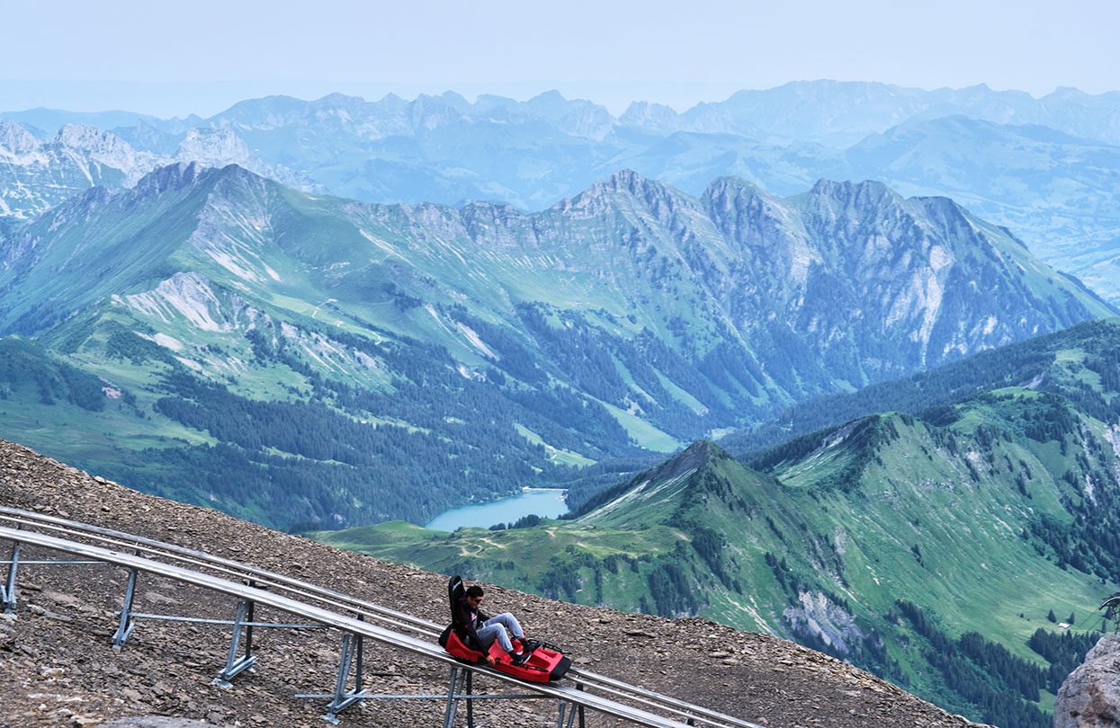 Alpine Coaster at Glacier3000, image by Visualps.ch