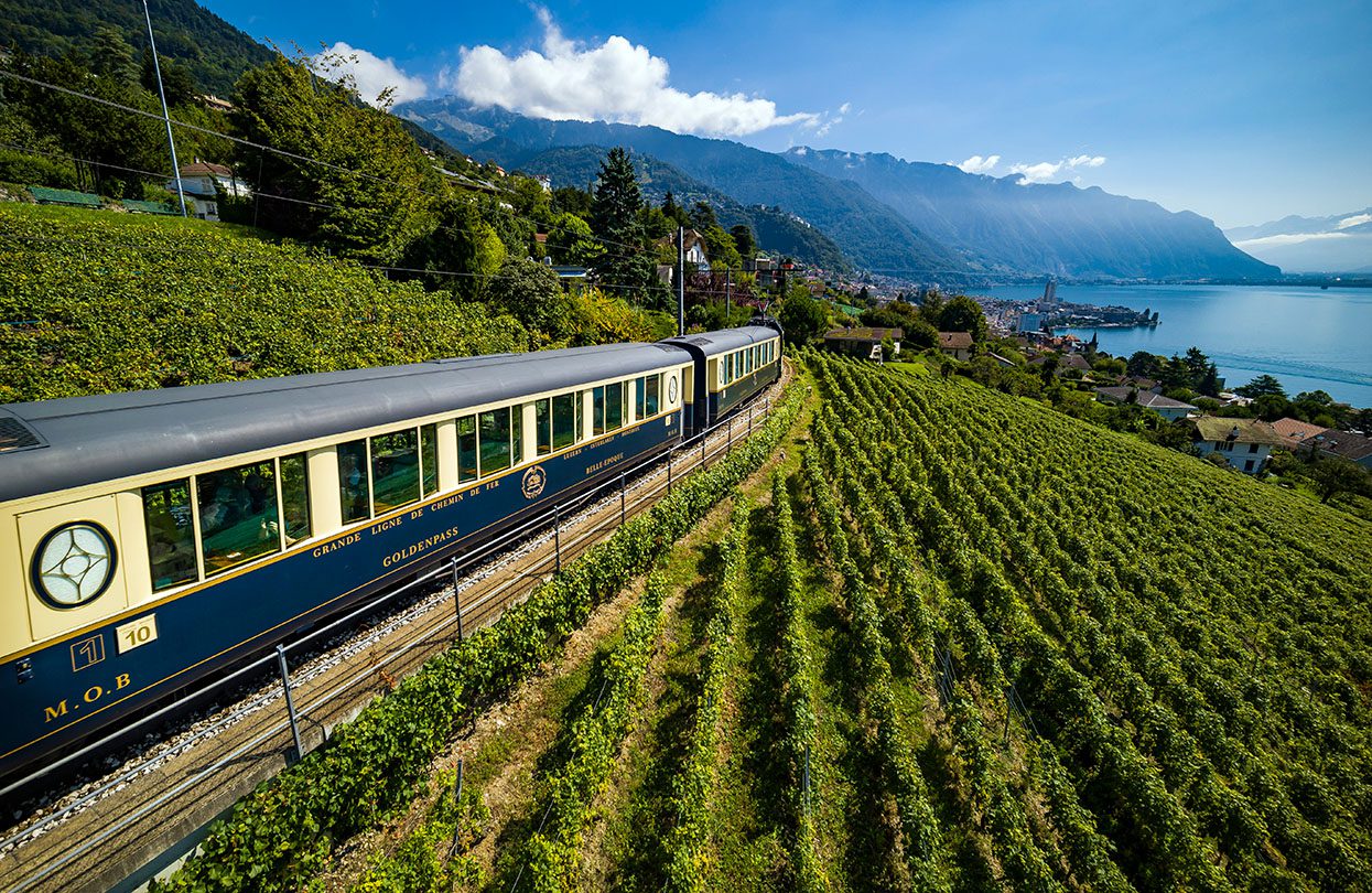 GoldenPass-MOB scenic train journey from Montreux or Zweisimmen, Image by Valentin Flauraud