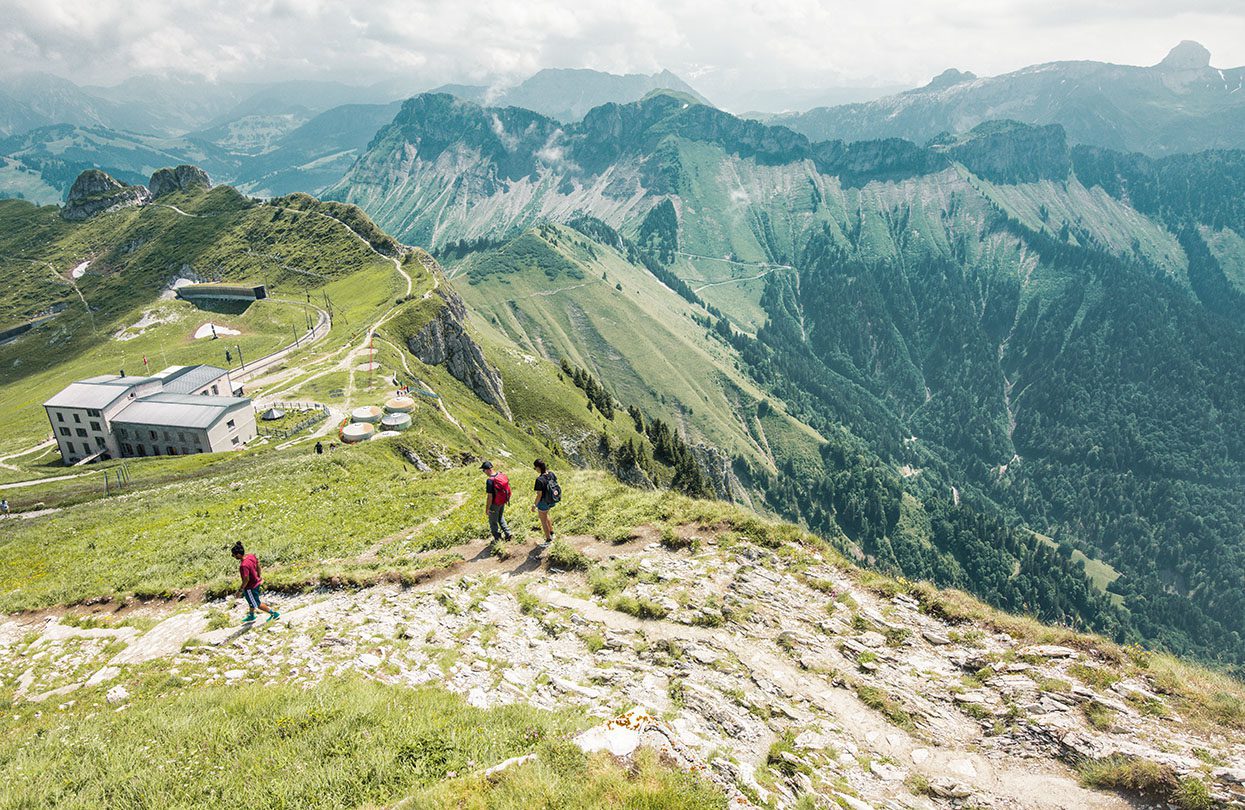 Hiking at Les Rochers-de-Naye Image by Grégoire Chappuis