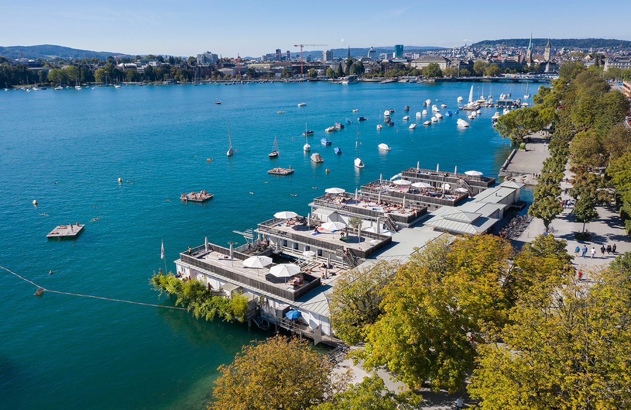 Badi Utoquai, image by Christian Beutler, Zürich Tourismus