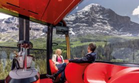 The Eiger Express’s VIP Gondola, image by Switzerland Tourism