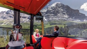The Eiger Express’s VIP Gondola, image by Switzerland Tourism