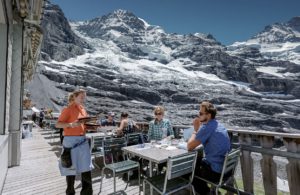 Restaurant Eigergletscher’s Terrace, image by Jungfraubahnen