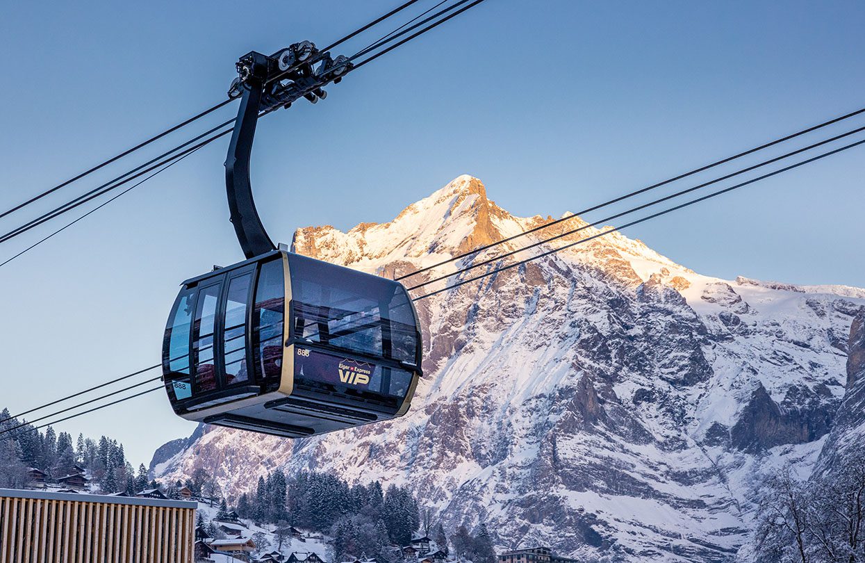 Eiger Express’s VIP Gondola, image by Switzerland Tourism