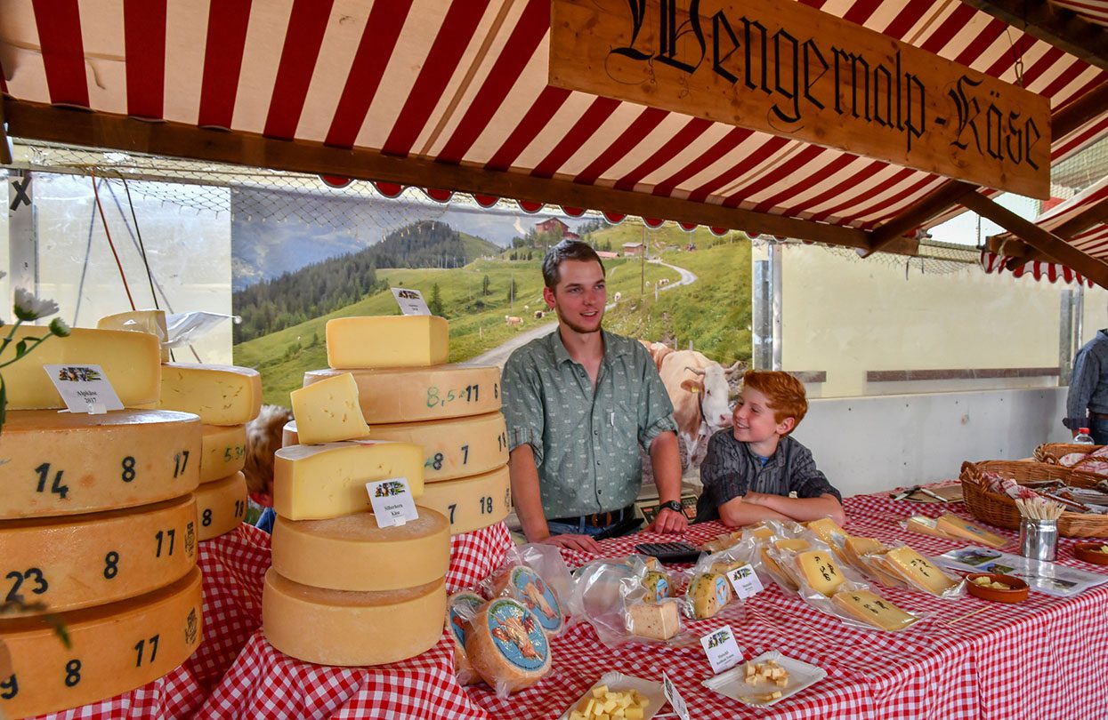 Cheese Festival Wengen, image by Jungfrau Region Tourism