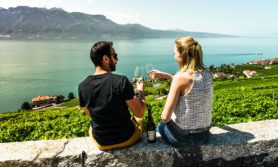 The famous wine terraces of Lavaux, a UNESCO World Heritage Site, image by Maude Rion, Switzerland Tourism