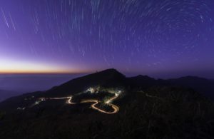 Beautiful scenery during the twilight from Doi Pha Tang, Chiang Rai, image by Dark Sky Conservation Area