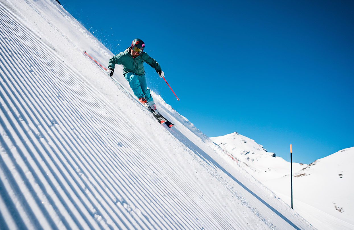 Work your magic on the steepest piste in the region, image by Switzerland Tourism