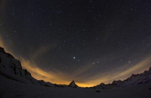 The night sky comes alive with a blanket of stars clearly visible from Gornergrat, image by Switzerland Tourism