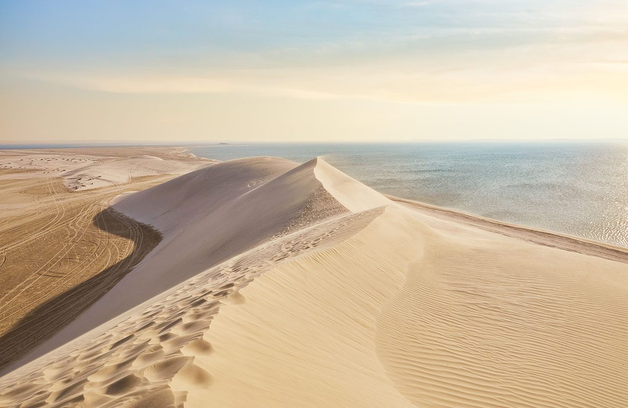 Qatar's Inland Sea, Courtesy of Qatar Tourism