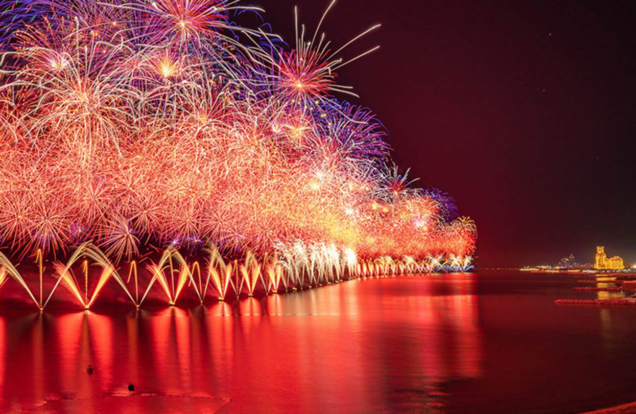 Ras al khaimah fireworks