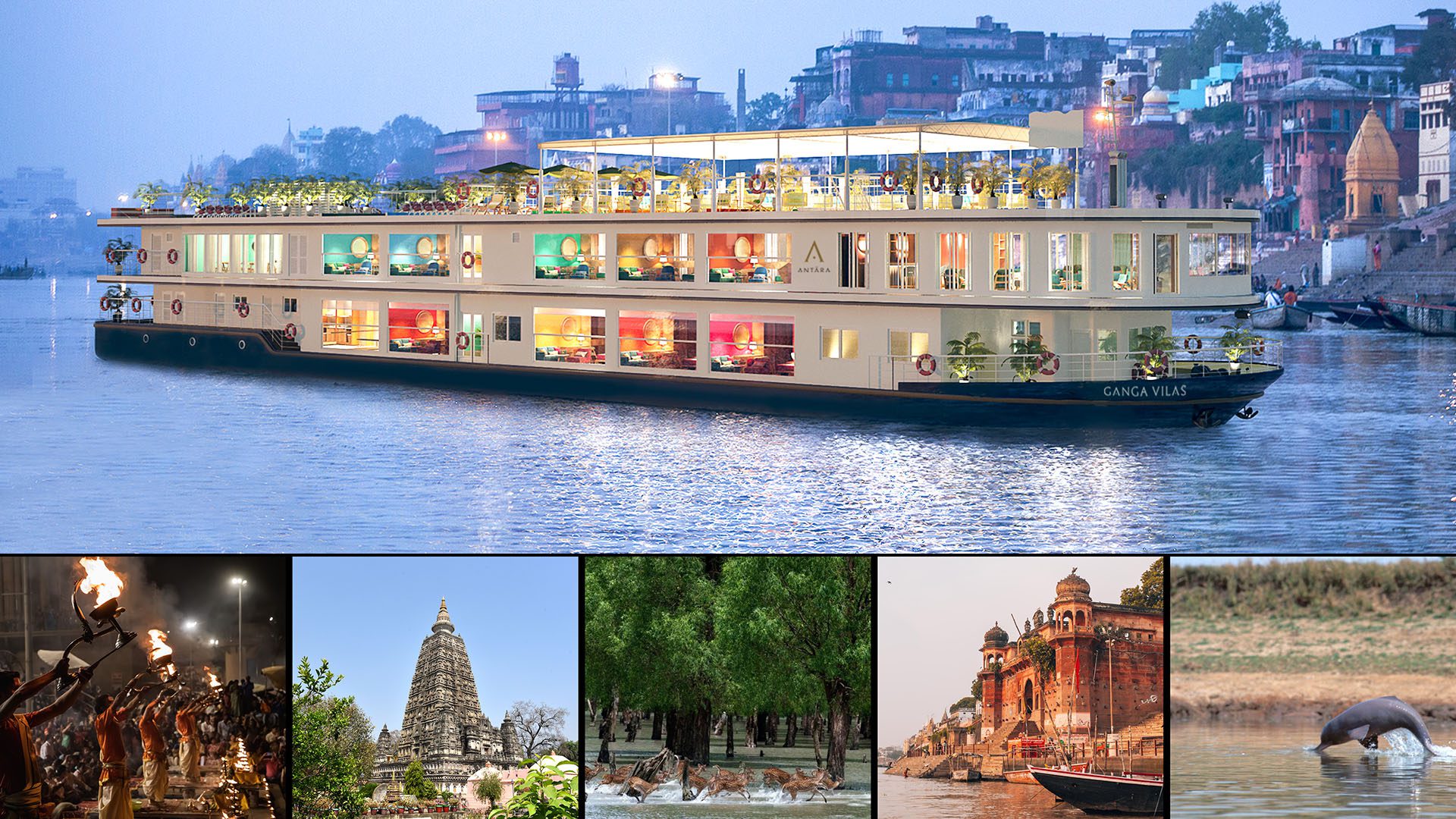 India's new luxury river cruise: Antara Cruises’s MV Ganga Vilas