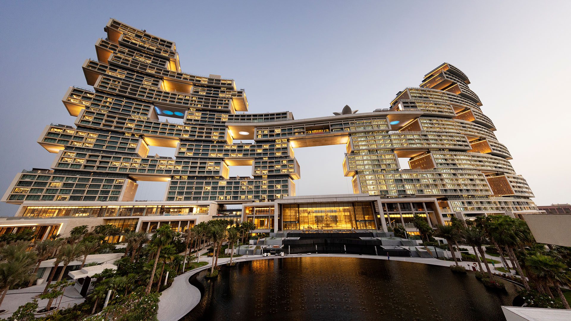 The new ultra-luxury hotel, Atlantis The Royal, in Dubai, photo by Francois Nel, Getty Images for Atlantis Dubai