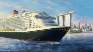 Disney Cruise Line to Homeport Its Largest Ship in Singapore
