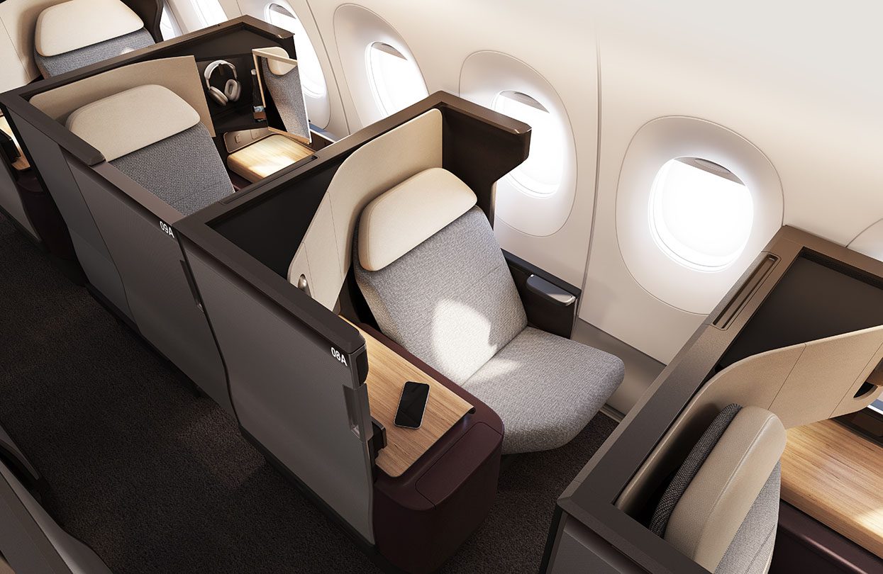 Qantas Business Class A350
