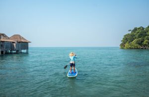 Cambodia's Eco friendly Retreat Song Saa Private Island - Standup paddleboarding