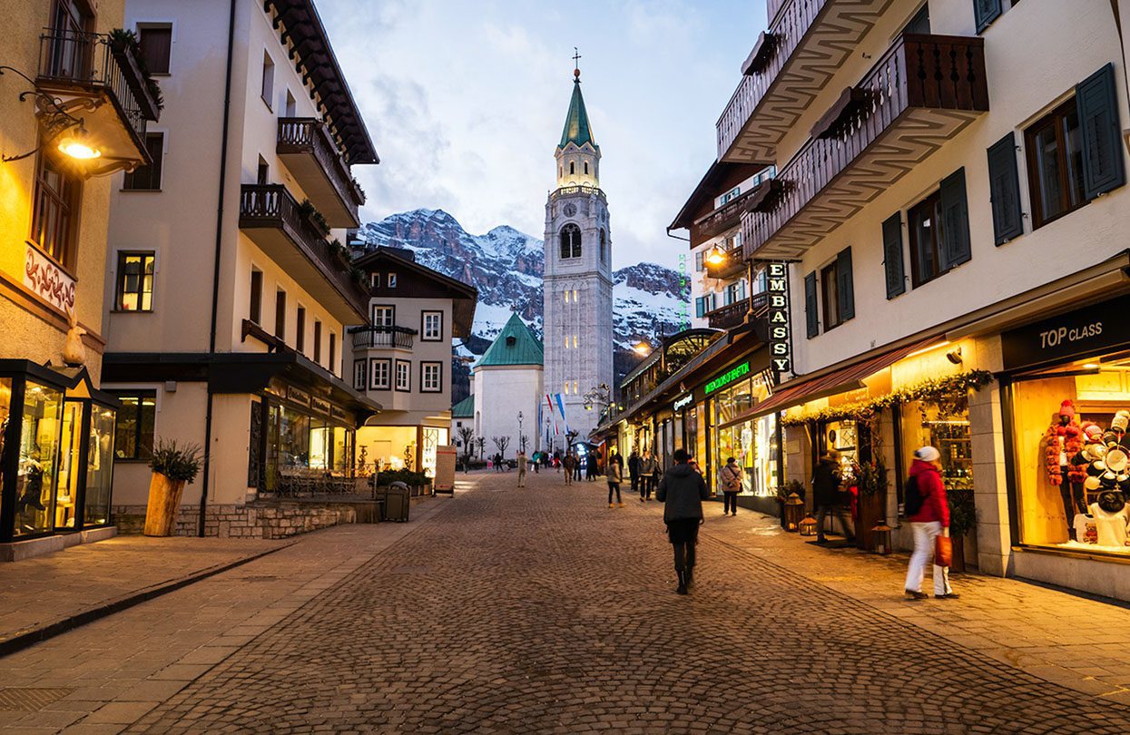 Cortina's chic allure photo by Dietmar Rauscher, iStock