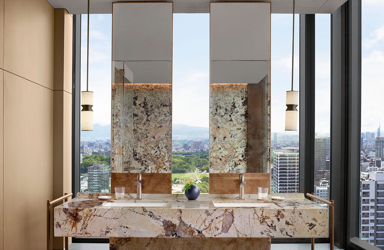 South Japan's New Luxury Hotel The Ritz-Carlton Fukuoka Deluxe Suite