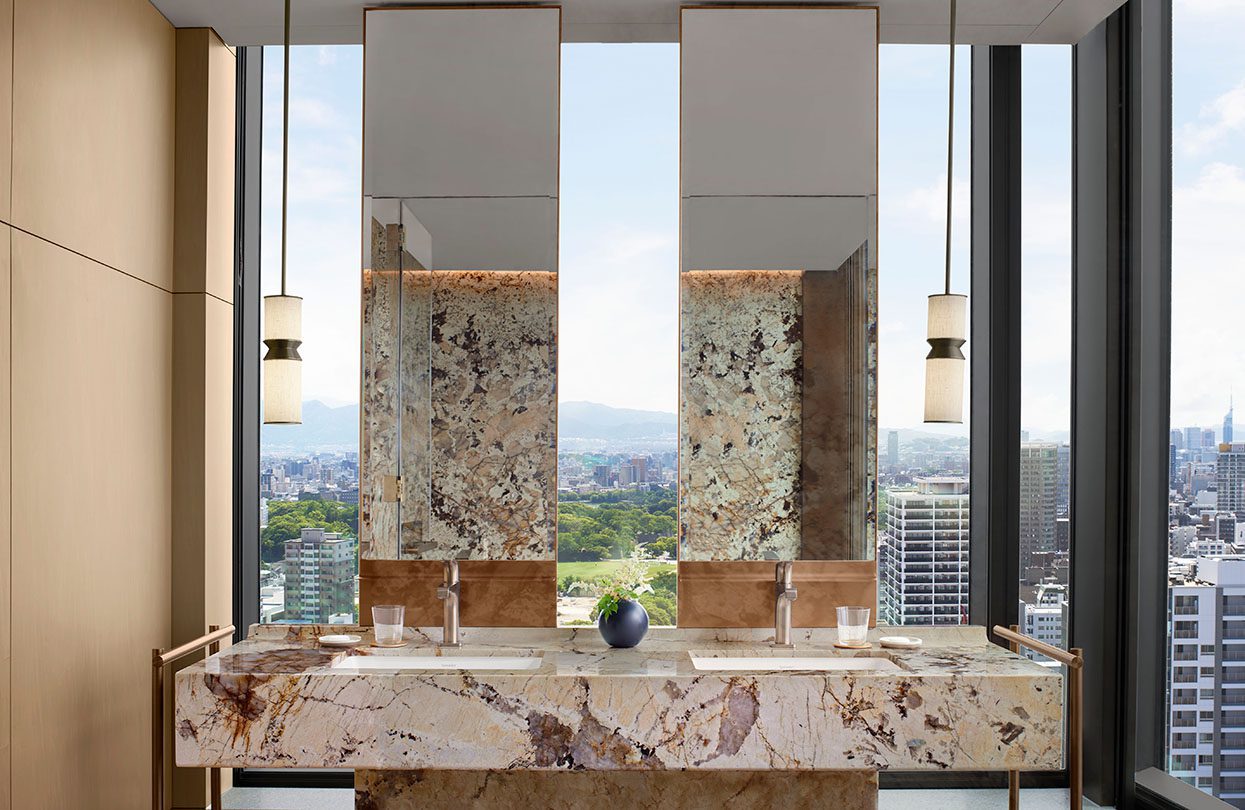 South Japan's New Luxury Hotel The Ritz-Carlton Fukuoka Deluxe Suite