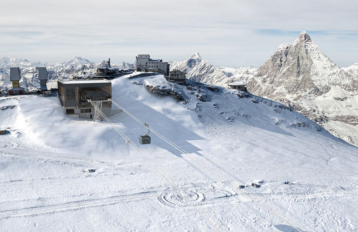 VALLEY STATION MATTERHORN GLACIER RIDE II, Copyright © 2022 Zermatt Bergbahnen AG