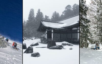 Japanese Alps: Traversing Snowy Splendor on Ski Slopes & Onsens