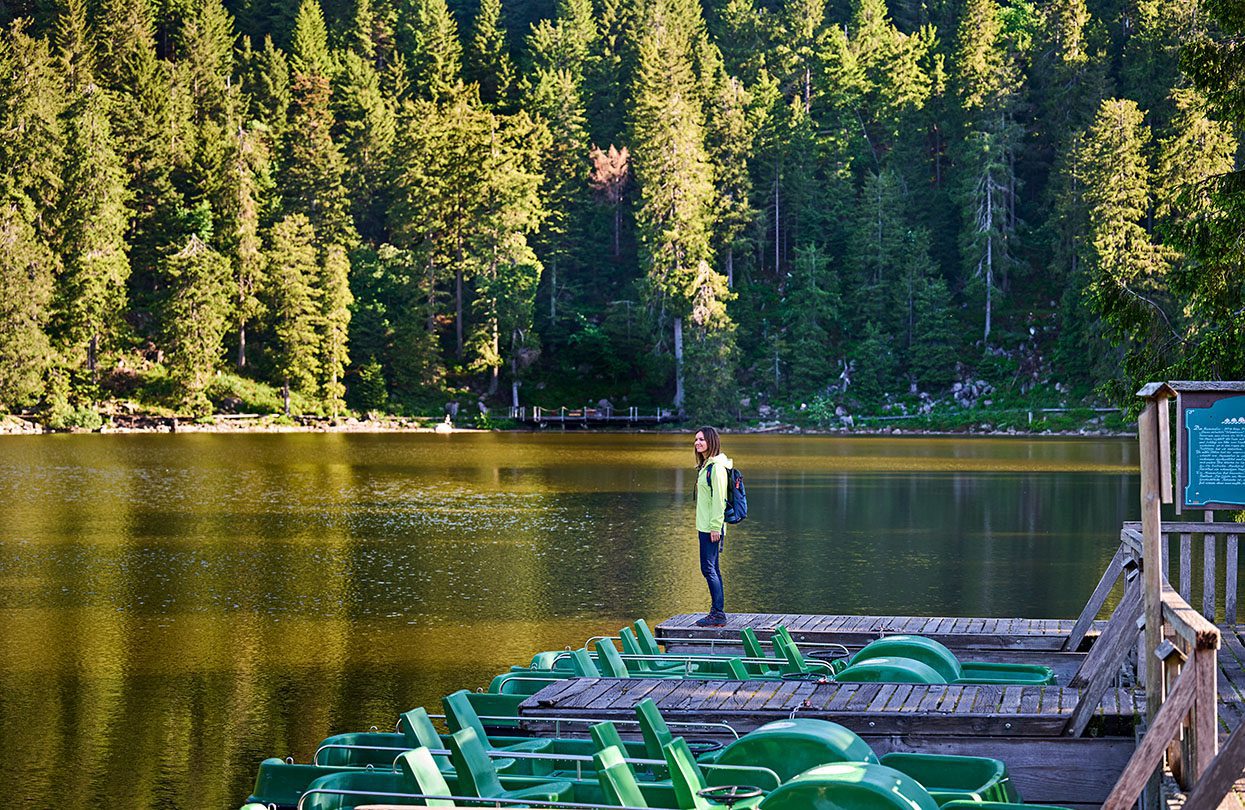 Lake Mummelsee, image copyright DZT