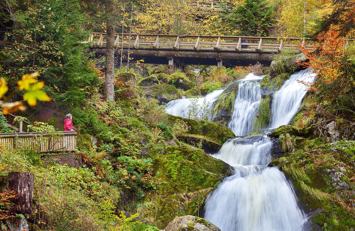 Triberg, Germany's highest waterfalls, image copyright DZT