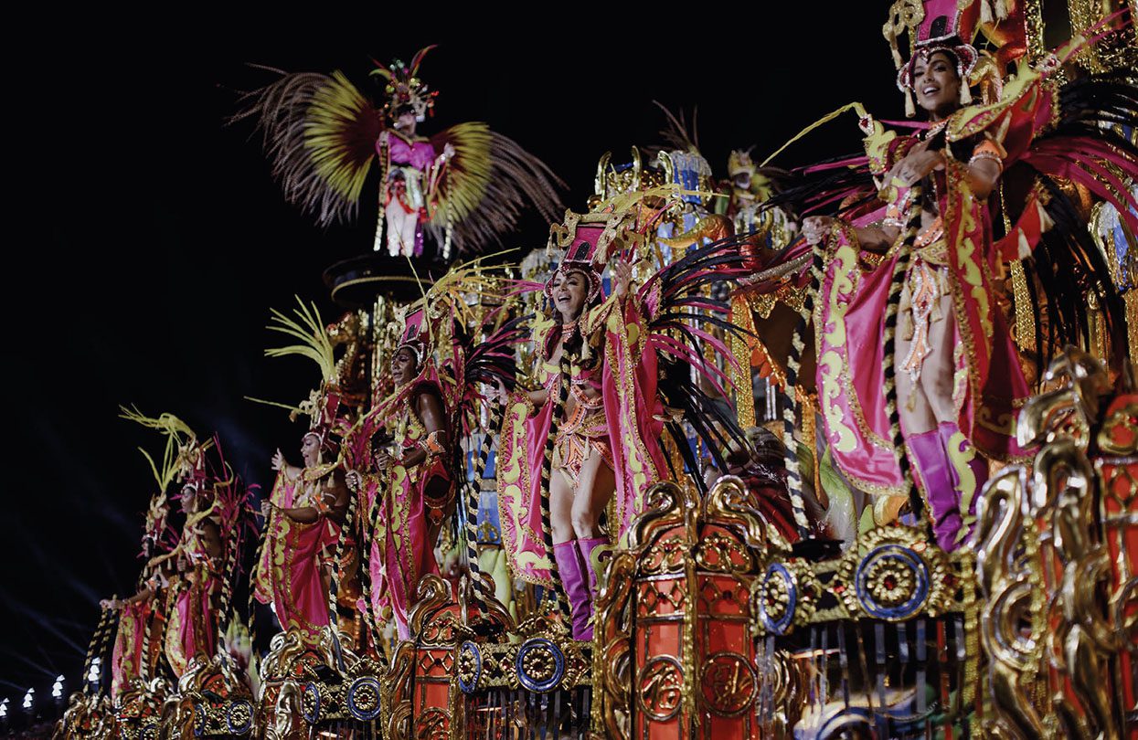 Carnival Parade at the Sambadrome, Photo credit Tuca Reines