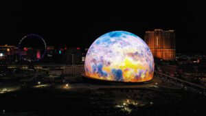The Sphere, Las Vegas, Photo Credit Tayfun Coskun, Anadolu Agency via Getty Images