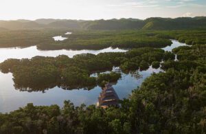 Nay Palad Hideaway - Pagoda in between mangroves, Philippines