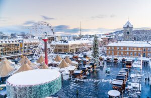 Christmas in Trondheim, Image copyright Fredrik Ahlsen, Visit Norway