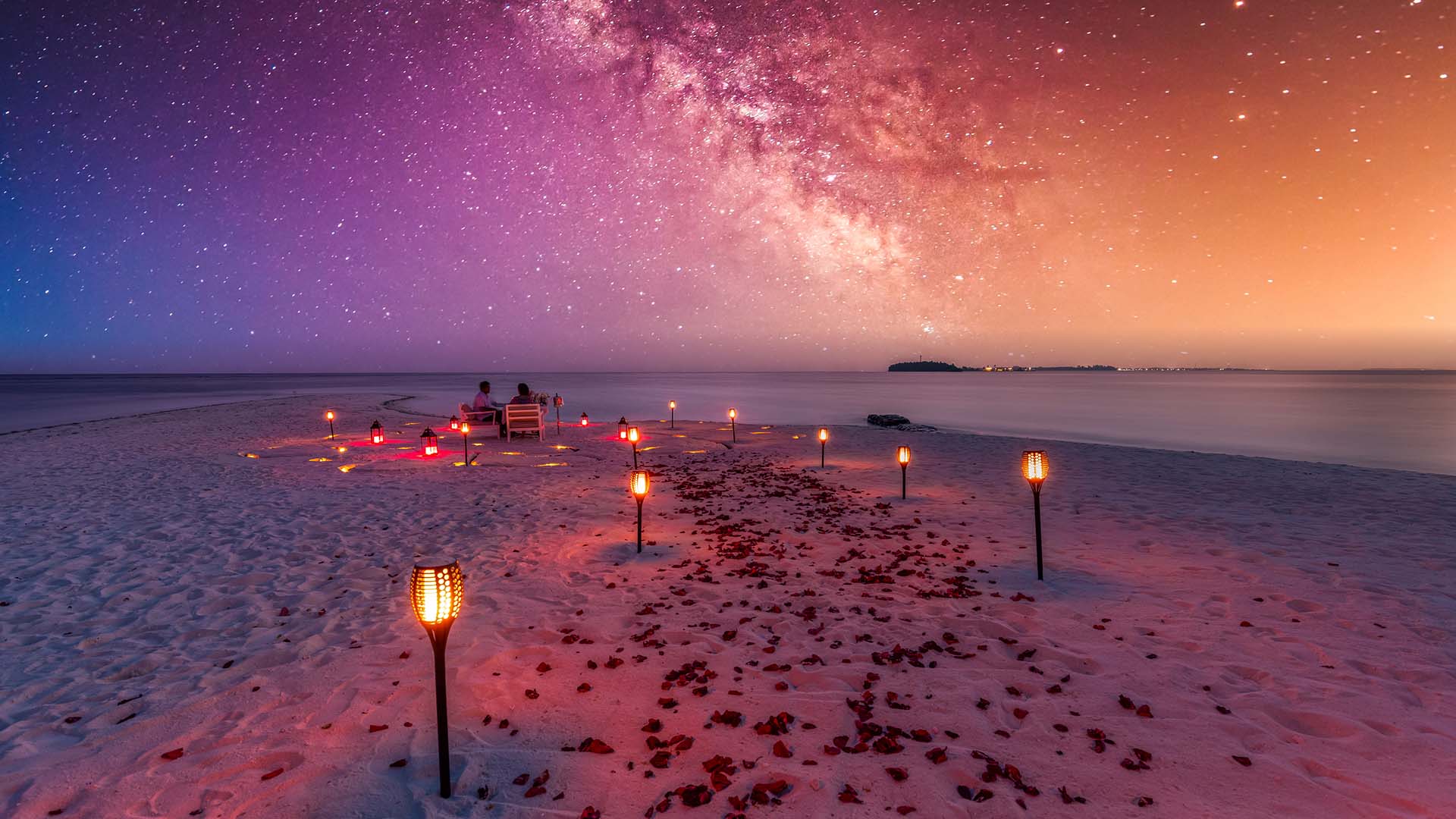 Lux South Ari Atoll Private Dinner Under the Stars