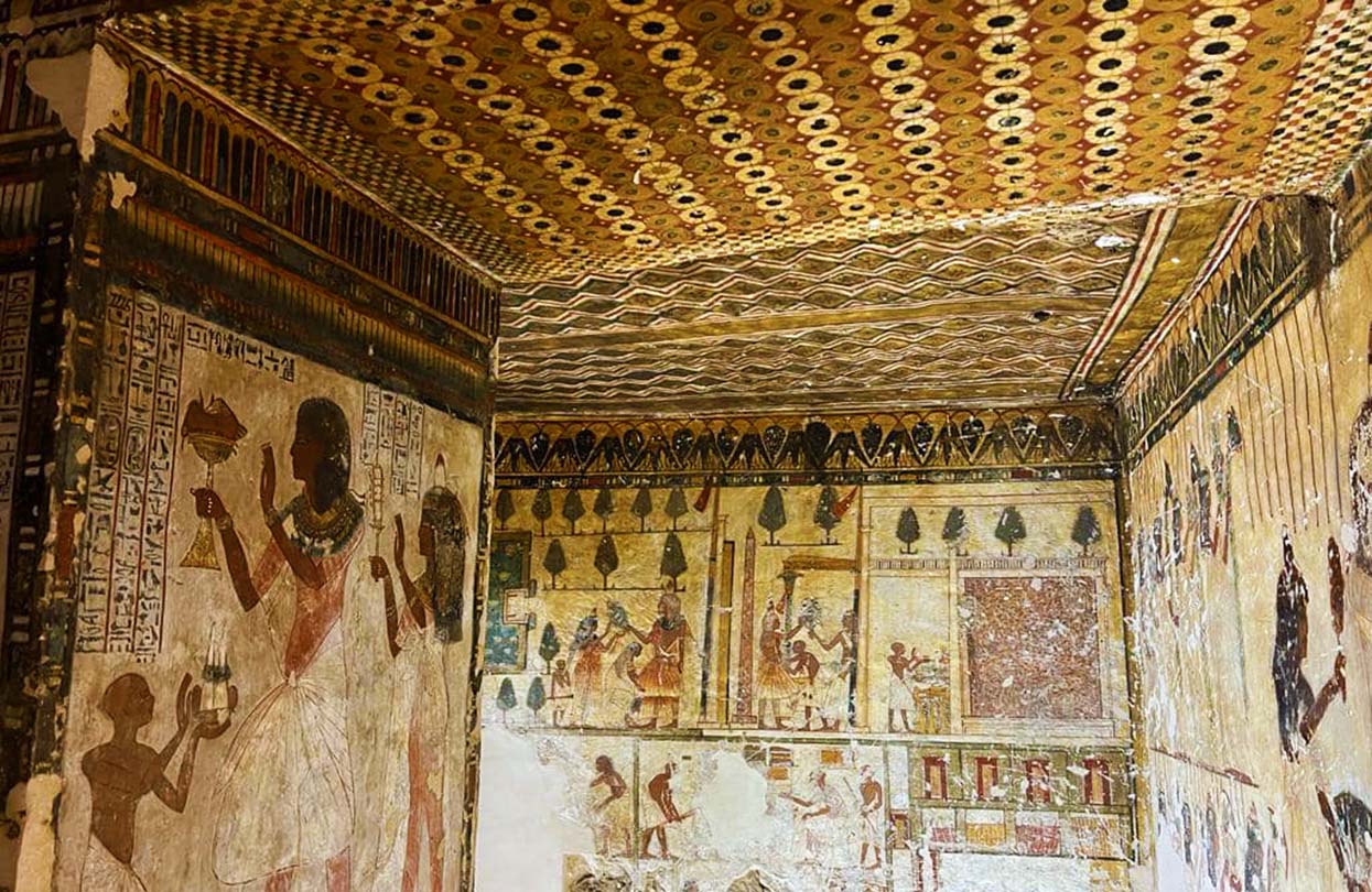 Egypts 3300 year old Marvel Restored Tomb of Neferhotep