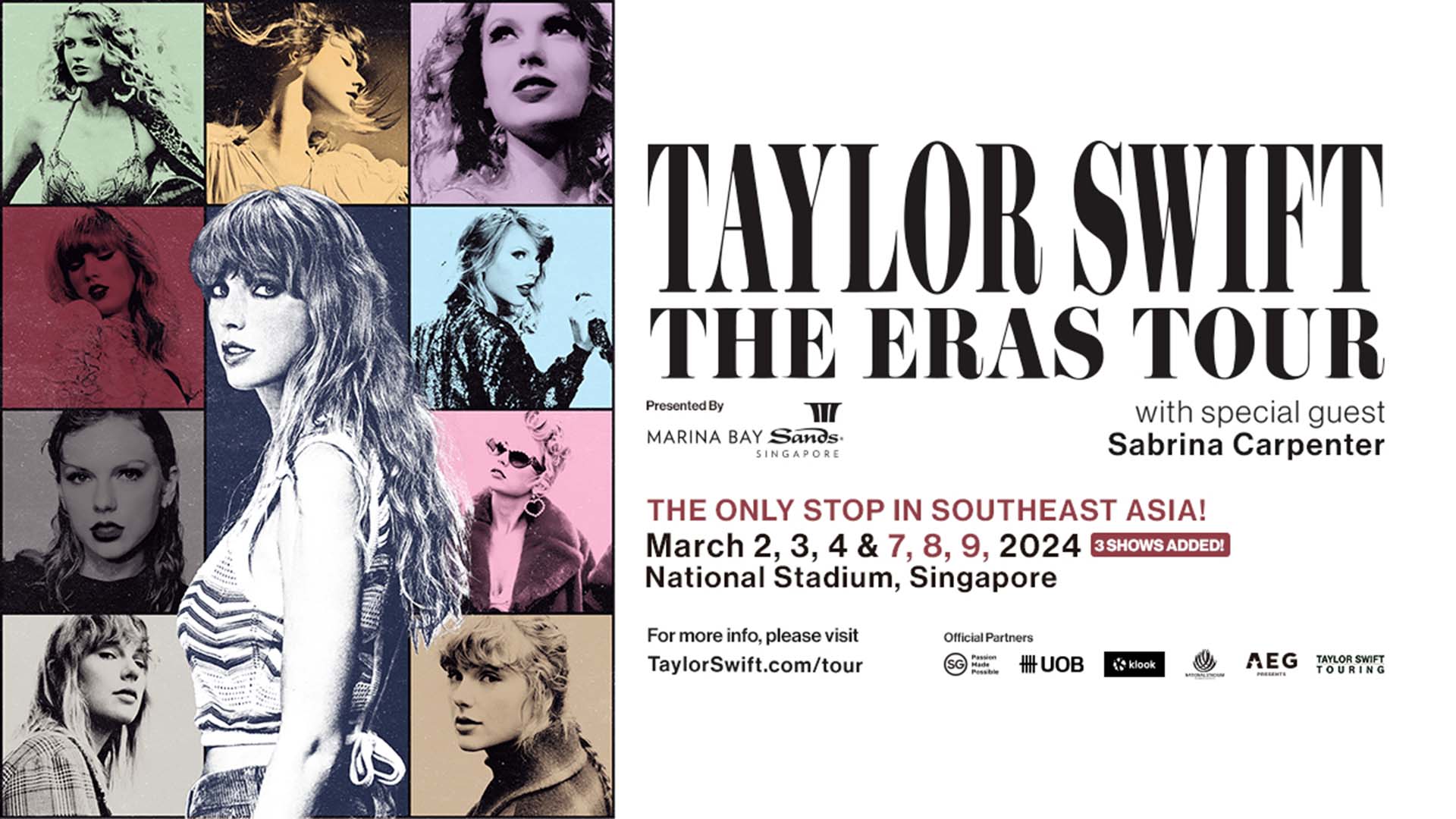 Marina Bay Sands Taylor Swift The Eras Tour