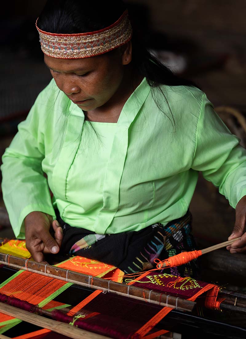 The Tenun weavers of the Manggarai