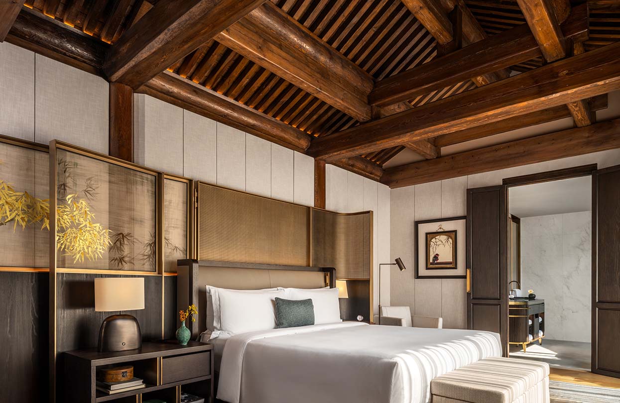 Mandarin Oriental Qianmen Grand Courtyard Bedroom