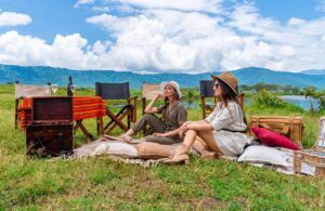 A picnic at Ngorongoro crater, Image by Pandora Pictures, Shutterstock