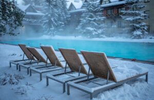 Winter wellness spa resort, Image by DimaBerlin, Shutterstock