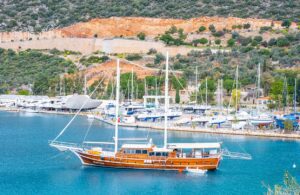 A Marina in Kas city, image by Tatiana Diuvbanova, shutterstock
