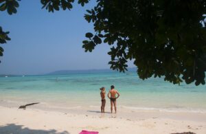 Relaxing on Vijaynagar beach, Havelock Island, image by CRS PHOTO, shutterstock