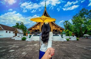 Golden City Temple in Luang Prabang, image by Guitar photographer, Shutterstock