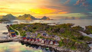 Lofoten in Norway, image by Ben Meadow, Shutterstock