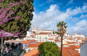 Terrace cafe overlooking the Alfama, image by Mazur Travel, Shutterstock
