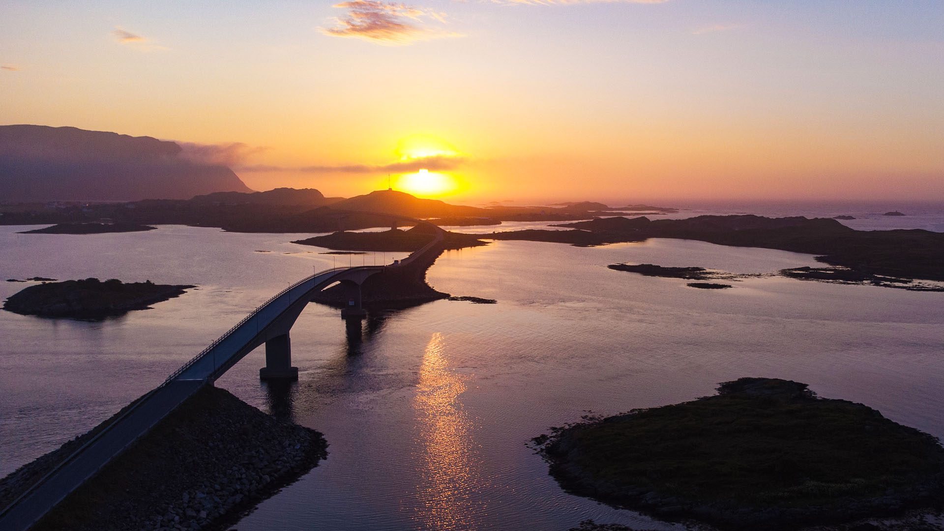 Bridge in Lofoten during the midnight sun evening, Image by Pablo Joanidopoulos, Shutterstock Bridge in Lofoten during the midnight sun evening, Image by Pablo Joanidopoulos, Shutterstock